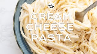 10Minute Cream Cheese Pasta [upl. by Asille479]