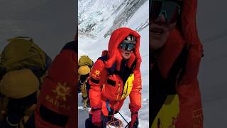 Climbers on Mount Everest 2023 Sailamingma everest [upl. by Godart]