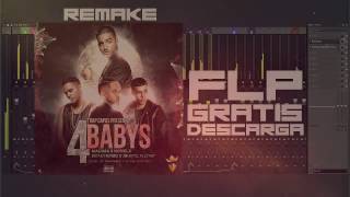 Cuatro Babys  maluma Ft Bryant Myers  FLP Remake instrumental beat Producer By Mp Music [upl. by Otiragram466]