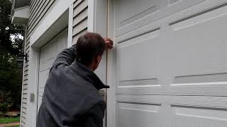 How to Replace Garage Door Weather Strips [upl. by Loretta]