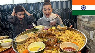 RECORD BREAKING INDIAN FOOD MEAL  Can we Handle THIS indianfood [upl. by Bathesda]