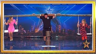 ¿Es Roberto el hombre MÁS FUERTE de España  Audiciones 7  Got Talent España 2019 [upl. by Anits]