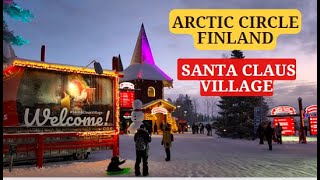 Is Santa Claus Village Worth the Visit Arctic Circle Finnish Lapland Rovaniemi Christmas Vlog [upl. by Haorbed]