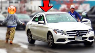 Stealing Peoples Car Prank  Rebel tv [upl. by Novhaj]