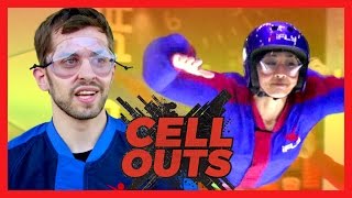 SKYDIVING STUNT TEST Cell Outs [upl. by Blanding]