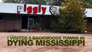 I Visited 5 Forgotten Backwoods Towns In The Poorest Area Of Mississippi [upl. by Idna]