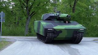 Rheinmetall Lynx KF41 at IDET 2019 [upl. by Lenette]