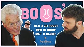 TRAVELLINA REISBUREAU MAAKT TONNEN KWIJT EN STUURT BOZE MOSZKOWICZ OP KLANTEN AF  BOOS S09E18 [upl. by Tsepmet721]