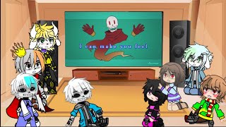 StorySwap reacts to memes Undertale Undertale Aus and Silence Amv part 2 [upl. by Nodab]