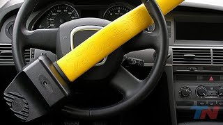 TOP 5 BEST CAR STEERING WHEEL LOCK 2023 REVIEW ANTI THEFT CAR SYSTEM WITH ALARM WHEEL LOCK FOR CAR [upl. by Bough]