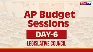 DNA LIVE🔴 Forty Sixth Session of Andhra Pradesh Legislative Council  Day 05 on 18112024 [upl. by Mouldon]