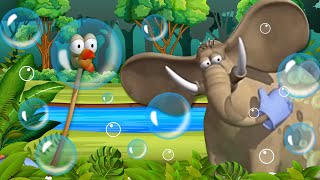 Gazoon  Bubble Bath in the Jungle  Jungle Book Diaries  Funny Animal Cartoon For Kids [upl. by Icats412]