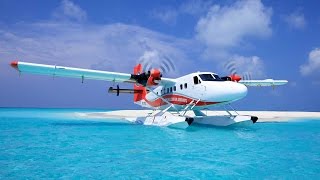 MOST BEAUTIFUL FLIGHT IN THE WORLD Maldives seaplane transfer [upl. by Aniale]