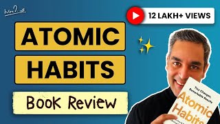 Atomic Habits Book Review in Hindi  Ankur Warikoo [upl. by Heyra]