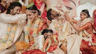 Arjun Sarja Daughter Aishwarya Arjun amp Thambi Ramaiah Son Umapathy Marriage Video  Wedding Video [upl. by Gilberta]