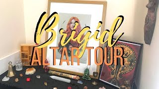 Updated Brigid Altar Tour [upl. by Ibmab]