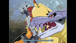 WarGreymon MetalGarurumon VS Piedmon 2 Digimon Adventure [upl. by Ulberto]