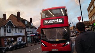 Joined by ial6658 ialstlc6658 Journey Route U5 Towards HampH Station [upl. by Euqirdor]