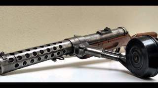 Weapons WW2 German MP18 Image HD  Waffen WW2 Deutsch MP18 Bild HD [upl. by Gavrila]