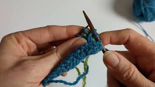 Right Lifted Increase RLI in knitting [upl. by Akere]