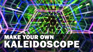 How to Make a Stunning Kaleidoscope DIY Kaleidoscope Using Mirrors [upl. by Bristow]