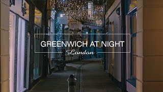 Greenwich At Night Cinematic London 2021 Meike 35mm on GH5 [upl. by Adnwahsor]