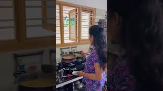 Unga veetla ena special Diwali ku😁 pondycouple trending couple diwali [upl. by Anastasie]