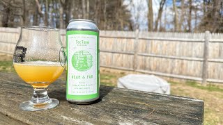 Fox Farm Brewery Near amp Far Double IPA Review [upl. by Berk246]