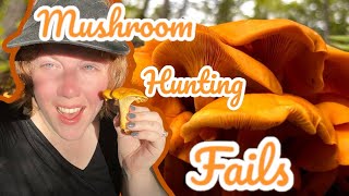 See My Mushroom Hunting Fails  Differences Between Chanterelles and Toxic Jack O’Lantern Mushrooms [upl. by Moseley326]