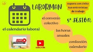 el control horario y el calendario laboral [upl. by Laughry982]