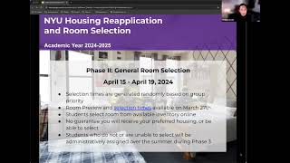 Spring 2024 NYU Liberal Studies Housing Reapplication Webinar [upl. by Tiphanie]