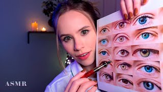 ASMR Me deixe mudar a cor dos seus olhos enquanto você relaxa INSANAMENTE 👁️ [upl. by Llenad]