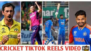 cricket tik tok video cricket team videos🎭🥵🤡 [upl. by Yehs]