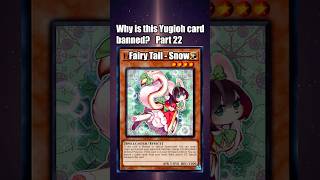 Why is Fairy Tail  Snow Banned In 1 Minute yugioh yugiohmasterduel yugiohbanlist banlist [upl. by Raouf]