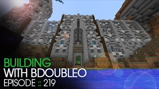 Minecraft  Castle Moat  Building with BdoubleO  Episode 219 [upl. by Yensehc]