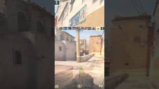 very strange enemy movekill with glock18 cs2 кс csgo игры headshot cybersport glock18 dust2 [upl. by Nylednarb]