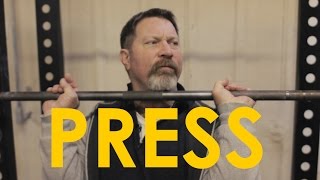 How to Overhead Press With Mark Rippetoe  The Art of Manliness [upl. by Kendell]