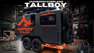 Game Changing Ultra Light 4 Wheel Overland Trailer  Mammoth Overland quotTallBoyquot [upl. by Schaper698]