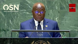 Full Video President Nana AkufoAddo 2024 Final Address to the UN General Assembly [upl. by Swan]