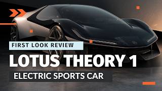 Lotus Theory 1 First Look Review of the Futuristic Concept Car  Intelligent Performance Redefined [upl. by Ennovad]