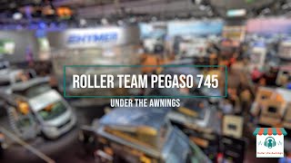 Roller Team Pegaso 745  U Shaped Lounge  4 Berth  Under the Awnings® [upl. by Akinorev]