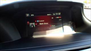 Hondalink Accord 2013 aha app facebook demo [upl. by Harimas719]