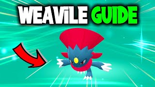 HOW TO EVOLVE SNEASEL INTO WEAVILE ON POKEMON BRILLIANT DIAMOND AND SHINING PEARL [upl. by Syah8]