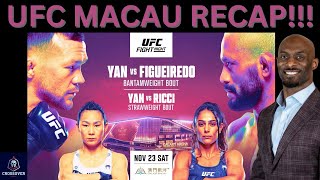 UFC MACAU PETR YAN VS DEIVESON FIGUEIREDO RECAP [upl. by Amekahs]