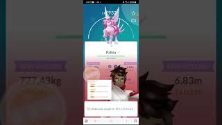 Palkia shiny pokémon go lets Go [upl. by Ryhpez]