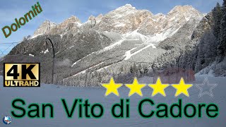 San Vito di Cadore SKI 2024 DolomitiDolomites Ski [upl. by Roanna]