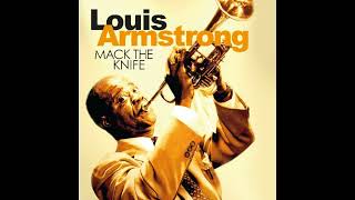 Louis Armstrong Mack The Knife with text of SongClassicaSelezioneJazz [upl. by Nagiam]