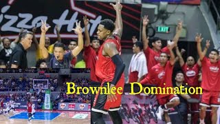 Brownlee Outguns Durham Again As Ginebra Takes 20 lead vs Meralco [upl. by Terraj]