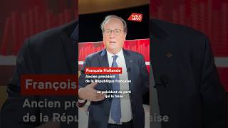 François Hollande réagit à l’annonce de Laurent Wauquiez [upl. by Schafer]