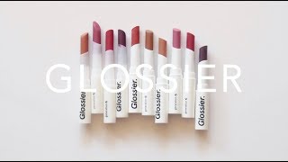 Glossier Generation G  Lipstick Review and Collection [upl. by Gimpel553]